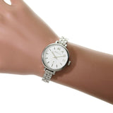 Buy Shop Marc Jacobs Sally White Dial Silver Steel Strap Watch for Women - MBM8642 USA Online