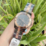 Buy Shop Marc Jacobs Blade Chronograph Grey Dial Two Tone Steel Strap Watch for Women - MBM3180 USA Online