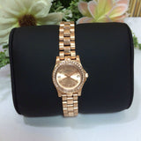 Buy Shop Marc Jacobs Henry Rose Gold Dial Rose Gold Steel Strap Watch for Women - MBM3278 USA Online