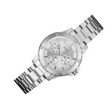 Buy Shop Guess Mist Quartz Silver Dial Silver Steel Strap Watch For Women - W0443L1 USA Online