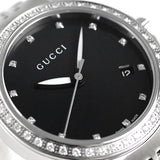 Buy Shop Gucci G Timeless Black Mother of Pearl Diamonds 38mm Watch For Women - YA126509 USA Online