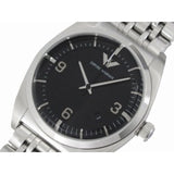 Buy Shop Emporio Armani Classic Analog Black Dial Silver Steel Strap Watch For Men - AR0369 USA Online