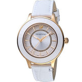 Buy Shop Swarovski Octea Lux White Dial White Leather Strap Watch for Women - 5414416 USA Online