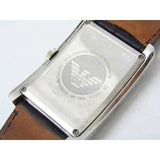Buy Shop Emporio Armani Classic Analog Black Dial Black Leather Strap Strap Watch For Men - AR1604 USA Online