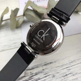Buy Shop Calvin Klein Sight Black Dial Black Leather Strap Watch for Men - K1S21102 USA Online