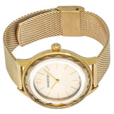 Buy Shop Swarovski Octea Nova Silver Dial Gold Mesh Bracelet Watch for Women - 5430417 USA Online