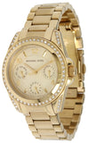 Buy Shop Michael Kors Blair Gold Dial Gold Steel Strap Watch for Women - MK5639 USA Online
