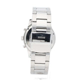 Guess Atlas Chronograph Silver Dial Silver Steel Strap Watch For Men - W0668G7