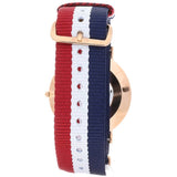 Buy Shop Daniel Wellington Classic Cambridge White Dial Two Tone NATO Strap Watch For Men - DW00100003 USA Online