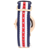 Buy Shop Daniel Wellington Classic Canterbury White Dial Two Tone NATO Strap Watch For Women - DW00100030 USA Online
