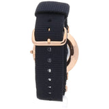 Buy Shop Daniel Wellington Classic Cornwall Black Dial Black NATO Strap Watch For Women - DW00100150 USA Online