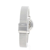 Buy Shop Daniel Wellington Petite Sterling Black Dial Silver Mesh Bracelet Watch For Women - DW00100218 USA Online
