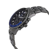 Buy Shop Fossil FB-01 Chronograph Black Dial Grey Steel Strap Watch for Men - FS5835 USA Online