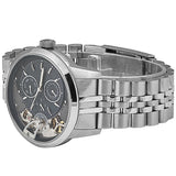 Buy Shop Fossil Townsman Multifunction Black Dial Silver Steel Strap Watch for Men - ME1135 USA Online