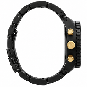 Buy Shop Nixon 42-20 Chrono Black Dial Black Steel Strap Watch for Men - A037-1041 USA Online