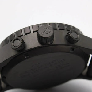 Buy Shop Nixon 51-30 Chrono Black Dial Black Steel Strap Watch for Men - A083-957 USA Online