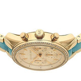 Buy Shop Michael Kors Ritz Gold Dial Two Tone Steel Strap Watch for Women - MK6328 USA Online