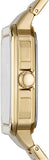 Buy Shop Fossil Inscription Automatic Skeleton Black Dial Gold Steel Strap Watch for Men - BQ2573 USA Online