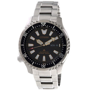 Buy Shop Citizen Promaster 200M Diver Fugu Asian Limited Edition Black Dial Silver Steel Strap Watch For Men - NY0090-86E USA Online