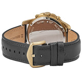 Buy Shop Fossil Grant Chronograph White Dial Black Leather Strap Watch for Men - FS5272 USA Online