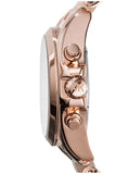 Buy Shop Michael Kors Bradshaw Rose Gold Dial Two Tone Steel Strap Watch for Women - MK6066 USA Online