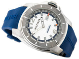 Buy Shop Tommy Hilfiger Windsurf White Dial Blue Rubber Strap Watch for Men - 1791113 USA Online