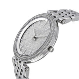 Buy Shop Michael Kors Darci Silver Dial Silver Steel Strap Watch for Women - MK3437 USA Online