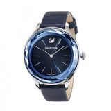 Buy Shop Swarovski Octea Nova Blue Dial Blue Leather Strap Watch for Women - 5295349 USA Online