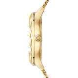 Buy Shop Swarovski Octea Nova Silver Dial Gold Mesh Bracelet Watch for Women - 5430417 USA Online