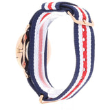 Buy Shop Daniel Wellington Classic Canterbury White Dial Two Tone NATO Strap Watch For Women - DW00100030 USA Online