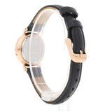 Buy Shop Daniel Wellington Classic Petite Sheffield White Dial Black Leather Strap Watch For Women - DW00100230 USA Online