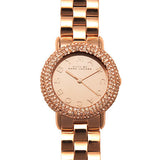 Buy Shop Marc Jacobs Marci Crystals Rose Gold Dial Rose Gold Steel Strap Watch for Women - MBM3192 USA Online