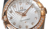 Buy Shop Omega Constellation Diamonds Mother of Pearl Dial Two Tone Steel Strap Watch for Women - 123.25.27.60.55.006 USA Online