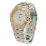 Buy Shop Omega Constellation Manhattan Mother of Pearl Dial Two Tone Steel Strap Watch for Women - 131.20.28.60.55.002 USA Online