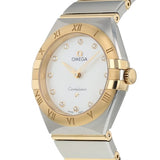 Buy Shop Omega Constellation Manhattan Mother of Pearl Dial Two Tone Steel Strap Watch for Women - 131.20.28.60.55.002 USA Online