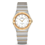 Buy Shop Omega Constellation Manhattan Mother of Pearl Dial Two Tone Steel Strap Watch for Women - 131.20.28.60.55.002 USA Online