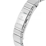 Buy Shop Omega Constellation Manhattan Quartz Diamonds Blue Dial Silver Steel Strap Watch for Women - 131.15.25.60.53.001 USA Online