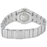 Buy Shop Omega Constellation Manhattan Quartz Diamonds Blue Dial Silver Steel Strap Watch for Women - 131.15.25.60.53.001 USA Online