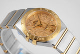 Buy Shop Omega Constellation Manhattan Yellow Dial Two Tone Steel Strap Watch for Women - 131.20.28.60.08.001 USA Online