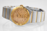 Buy Shop Omega Constellation Manhattan Yellow Dial Two Tone Steel Strap Watch for Women - 131.20.28.60.08.001 USA Online