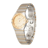 Buy Shop Omega Constellation Manhattan Yellow Dial Two Tone Steel Strap Watch for Women - 131.20.28.60.08.001 USA Online