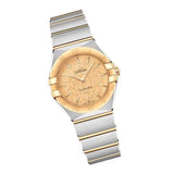 Buy Shop Omega Constellation Manhattan Yellow Dial Two Tone Steel Strap Watch for Women - 131.20.28.60.08.001 USA Online
