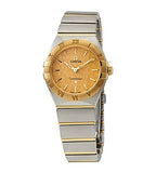 Buy Shop Omega Constellation Manhattan Yellow Dial Two Tone Steel Strap Watch for Women - 131.20.28.60.08.001 USA Online