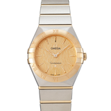 Buy Shop Omega Constellation Manhattan Yellow Dial Two Tone Steel Strap Watch for Women - 131.20.28.60.08.001 USA Online