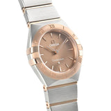 Buy Shop Omega Constellation Quartz Brown Dial Silver Steel Strap Watch for Women - 131.20.25.60.13.001 USA Online