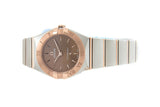 Buy Shop Omega Constellation Quartz Brown Dial Silver Steel Strap Watch for Women - 131.20.25.60.13.001 USA Online