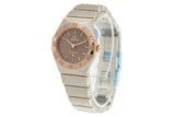 Buy Shop Omega Constellation Quartz Brown Dial Silver Steel Strap Watch for Women - 131.20.25.60.13.001 USA Online