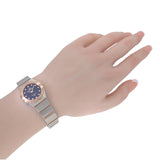 Buy Shop Omega Constellation Quartz Diamonds Blue Dial Two Tone Steel Strap Watch for Women - 131.20.25.60.53.002 USA Online