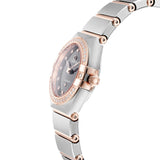 Buy Shop Omega Constellation Quartz Diamonds Blue Dial Two Tone Steel Strap Watch for Women - 131.25.25.60.53.002 USA Online