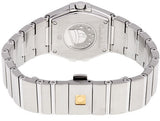 Buy Shop Omega Constellation Quartz Diamonds Silver Dial Silver Steel Strap Watch for Women - 123.15.27.60.55.004 USA Online